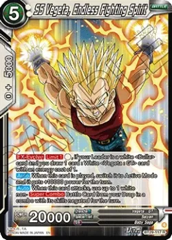 SS Vegeta, Endless Fighting Spirit 「BT29-117」「EN」