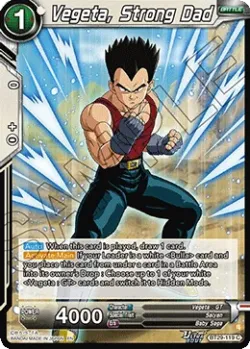 Vegeta, Strong Dad 「BT29-119」「EN」