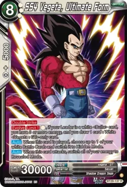 SS4 Vegeta, Ultimate Form 「BT29-137」「EN」
