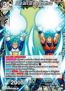 SSB Son Goku & SSB Vegeta, Battle With a God 「BT29-140」「EN」