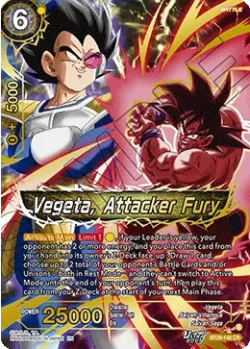 Vegeta, Attacker Fury 「BT29-146」「EN」