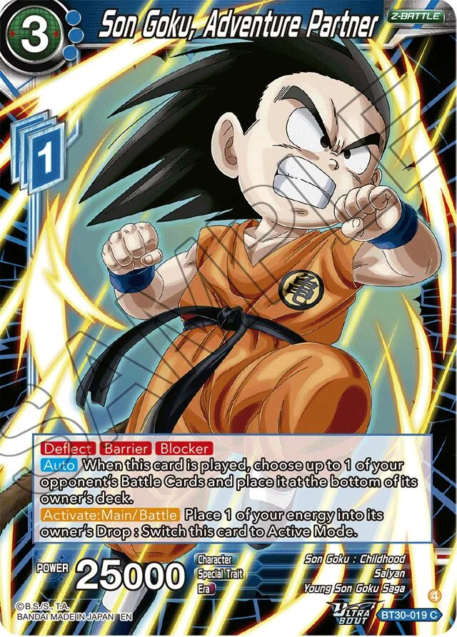 Son Goku, Adventure Partner 「BT30-019」「EN」
