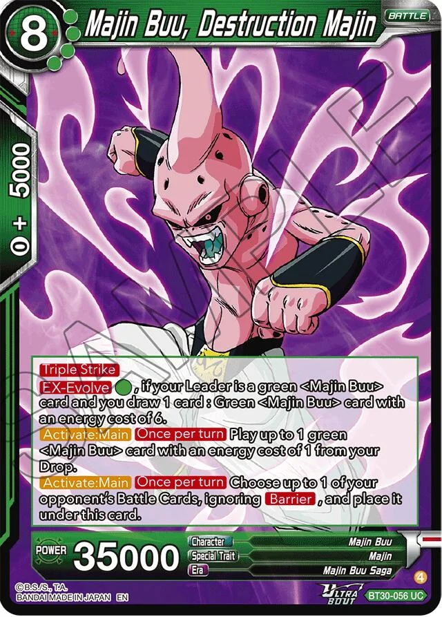 Majin Buu, Destruction Majin 「BT30-056」「EN」