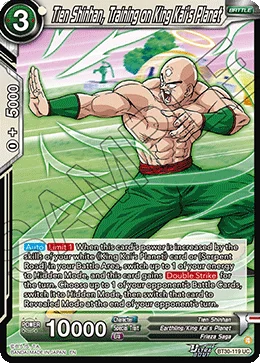 Tien Shinhan, Training on King Kai’s Planet 「BT30-119」「EN」