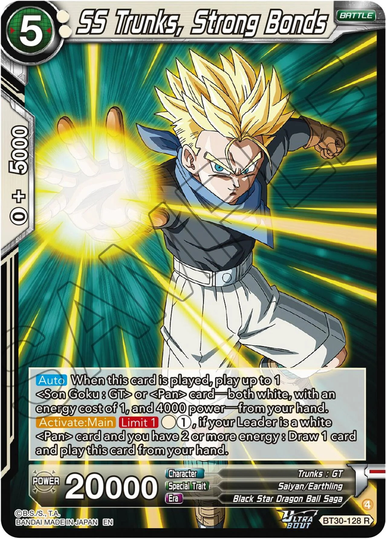 SS Trunks, Strong Bonds 「BT30-128」「EN」
