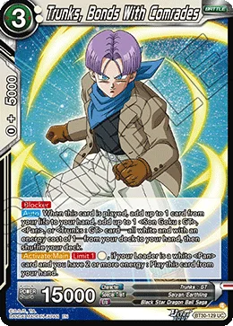 Trunks, Bonds With Comrades 「BT30-129」「EN」
