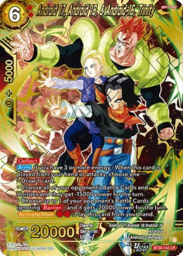 Android 17, Android 18, & Android 16, Trinity UB03 BT30-143