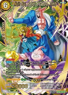 Majin Buu, Babidi, & Dabura, Trinity UB03 BT30-145