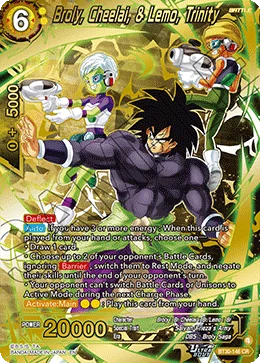 Broly, Cheelai, & Lemo, Trinity UB03 BT30-146