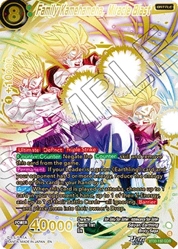 Family Kamehameha, Miracle Blast 「BT30-150_GDR」「EN」