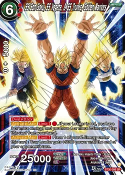 SS Son Goku, SS Vegeta, & SS Trunks, Golden Warriors #BT30-006