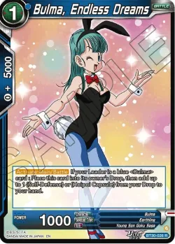 Bulma, Endless Dreams #BT30-026 · Dragon Ball Super: Masters