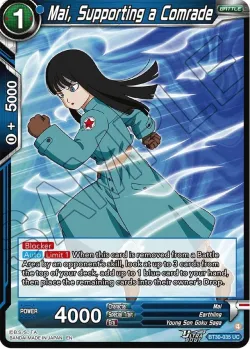 Mai, Supporting a Comrade #BT30-035 · Dragon Ball Super: Masters