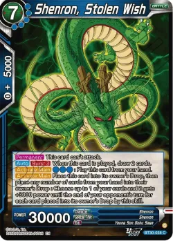 Shenron, Stolen Wish #BT30-038_SPR · Dragon Ball Super: Masters