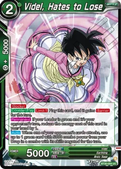 Videl, Hates to Lose #BT30-054 · Dragon Ball Super: Masters