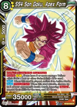 SS4 Son Goku, Apex Form #BT30-069 · Dragon Ball Super: Masters
