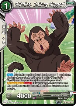 Bubbles, Training Support 「BT30-116」「EN」