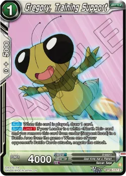 Gregory, Training Support 「BT30-117」「EN」