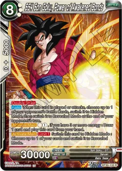 SS4 Son Goku, Power of Awakened Bonds 「BT30-133_SPR」「EN」