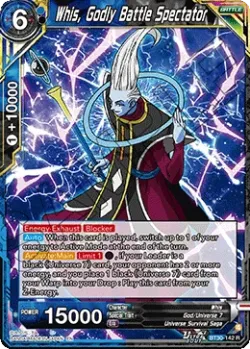 Whis, Godly Battle Spectator 「BT30-142」「EN」