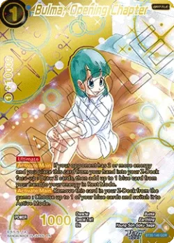 Bulma, Opening Chapter 「BT30-149_GDR」「EN」