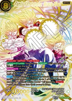 Family Kamehameha, Miracle Blast 「BT30-150_GDR」「EN」