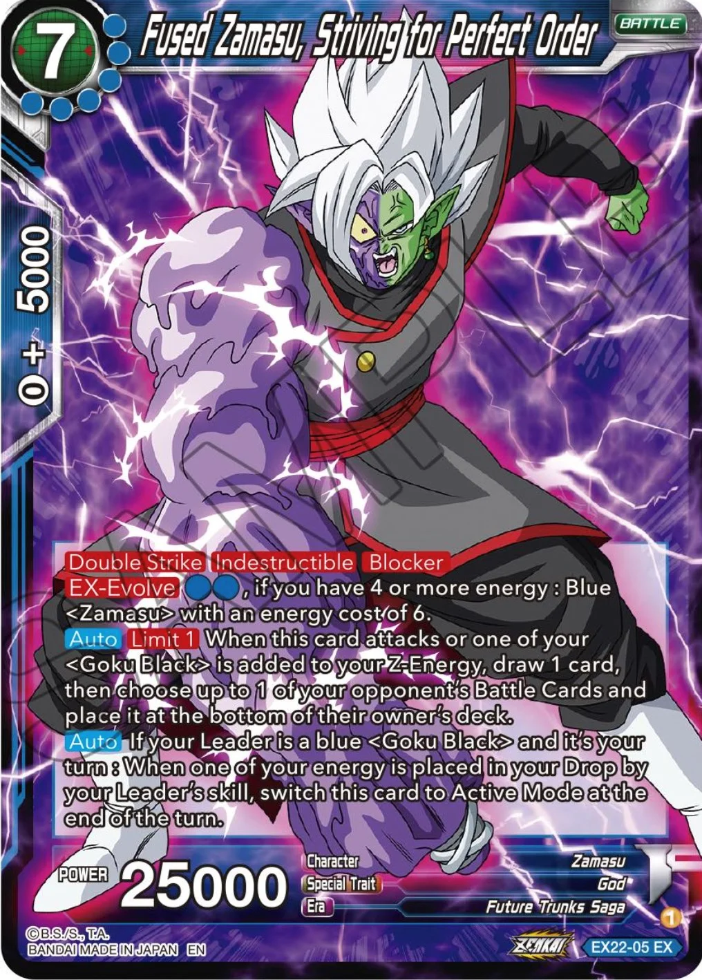 Fused Zamasu, Striving for Perfect Order 「EX22-05」「EN」