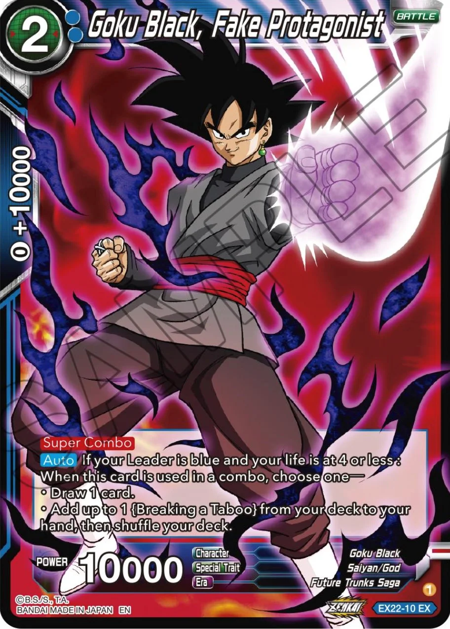 Goku Black, Fake Protagonist 「EX22-10」「EN」