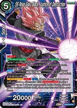 SS Rose Goku Black, Justice of Destruction 「EX22-08」「EN」