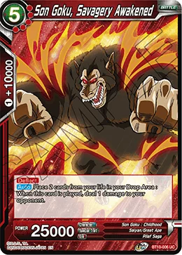 Son Goku, Savagery Awakened 「BT10-006」「EN」