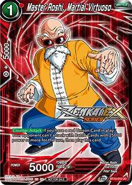 Master Roshi, Martial Virtuoso 「BT10-010_PR」「EN」