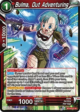 Bulma, Out Adventuring 「BT10-012」「EN」