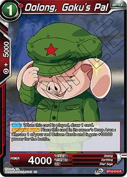 Oolong, Goku's Pal 「BT10-016」「EN」