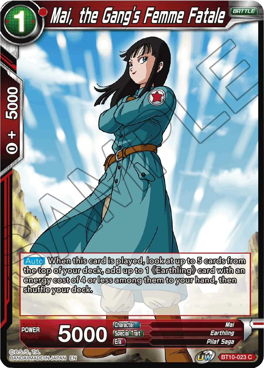 Mai, the Gang's Femme Fatale 「BT10-023」「EN」