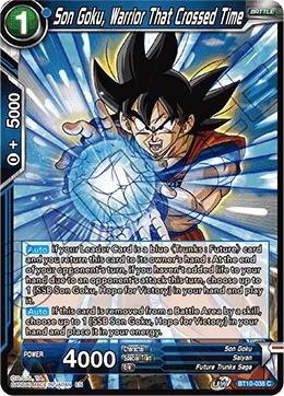Son Goku, Warrior That Crossed Time 「BT10-038」「EN」