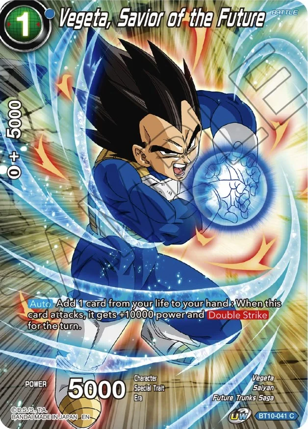 Vegeta, Savior of the Future 「BT10-041」「EN」