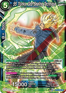 SS Trunks, God-Sealing Technique 「BT10-044_PR」「EN」