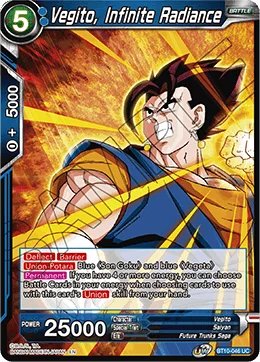 Vegito, Infinite Radiance 「BT10-046」「EN」