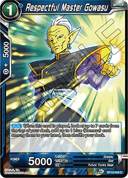 Respectful Master Gowasu 「BT10-049」「EN」