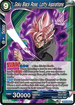 Goku Black Rose, Lofty Aspirations 「BT10-050」「EN」