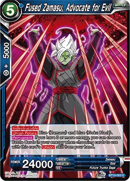 Fused Zamasu, Advocate for Evil 「BT10-053」「EN」
