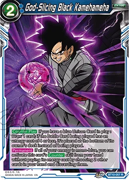 God-Slicing Black Kamehameha 「BT10-057」「EN」