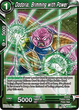 Dodoria, Brimming with Power 「BT10-082」「EN」