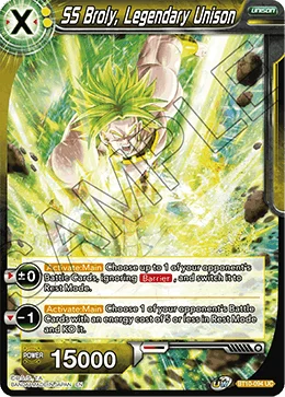 SS Broly, Legendary Unison 「BT10-094」「EN」