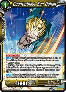 Counterblast Son Gohan 「BT10-100」「EN」