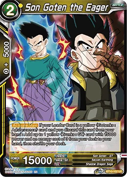 Son Goten the Eager 「BT10-102」「EN」