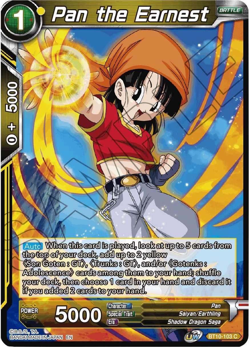 Pan the Earnest 「BT10-103」「EN」