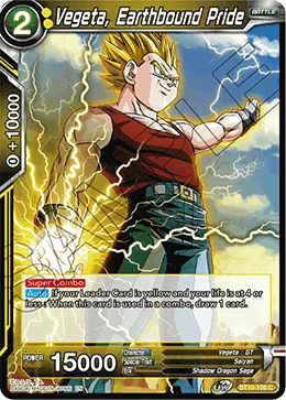 Vegeta, Earthbound Pride 「BT10-106」「EN」