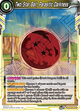 Two-Star Ball, Parasitic Darkness 「BT10-124」「EN」