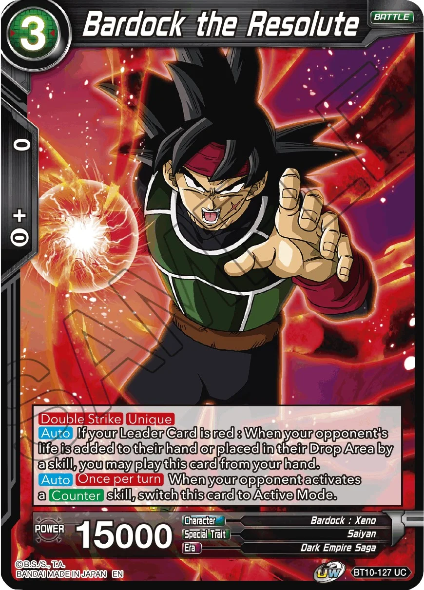 Bardock the Resolute 「BT10-127」「EN」